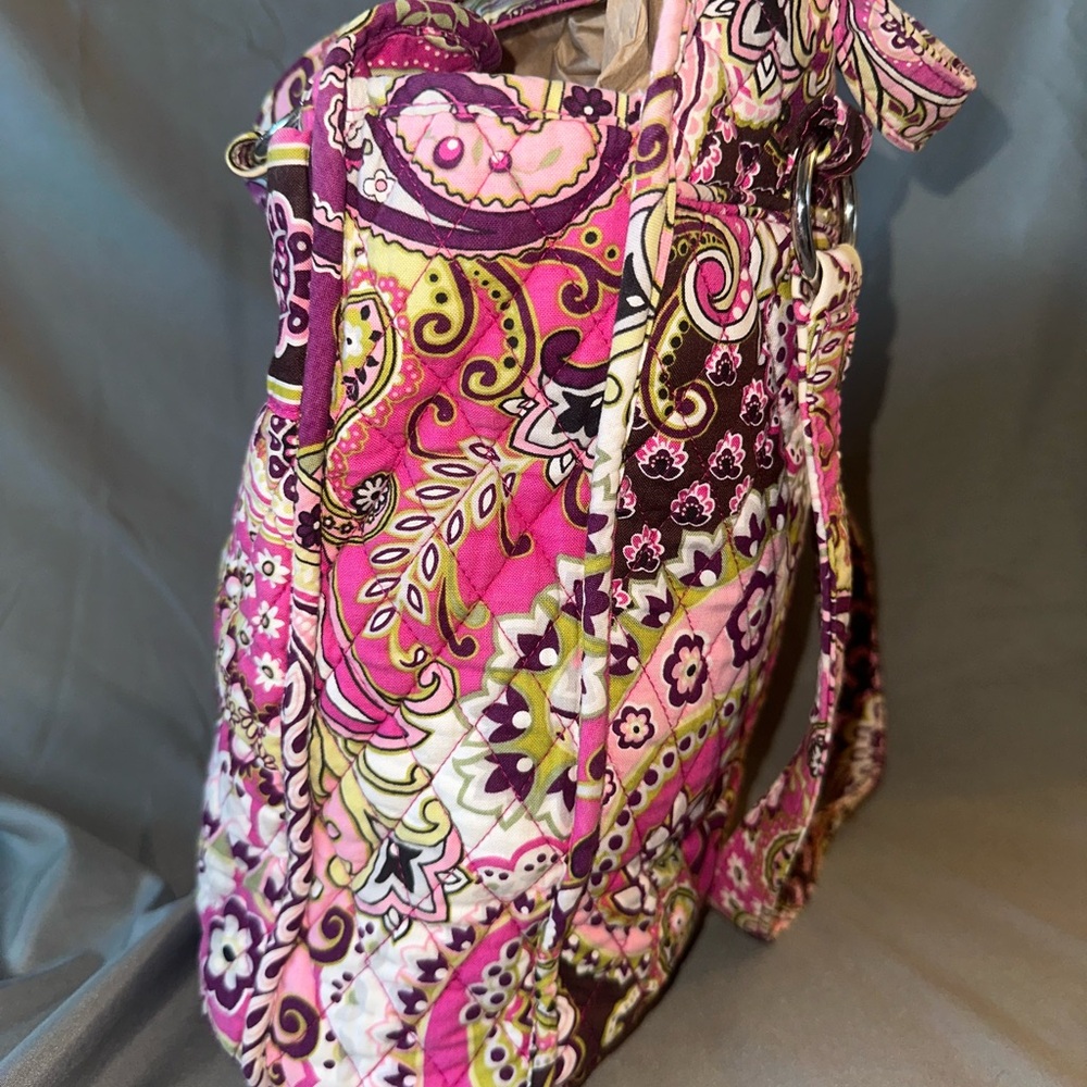 Vera Bradley Satchel Very Berry Paisley Boho Purse/Handbag
Retired - Picture 4 of 9